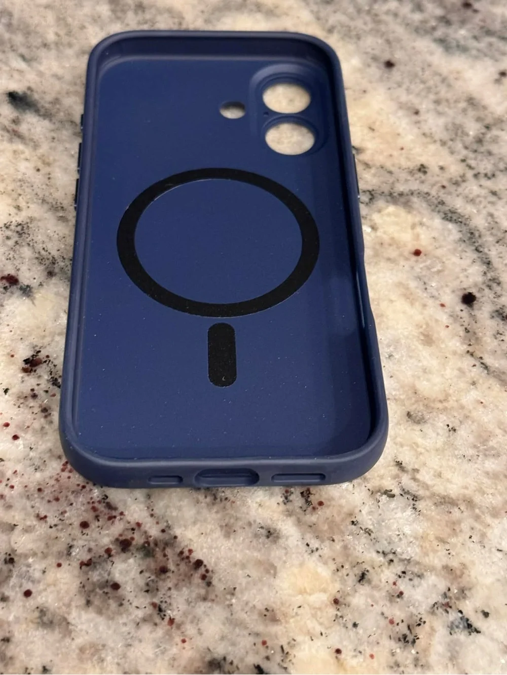 Deep Blue Magnetic iPhone 17 Case - Compatible with MagSafe